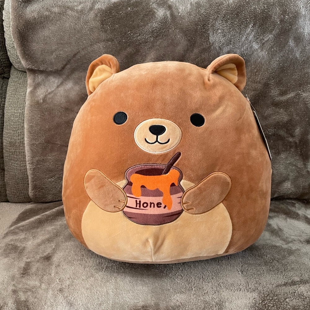 Baron the honey bear Squishmallow 14”